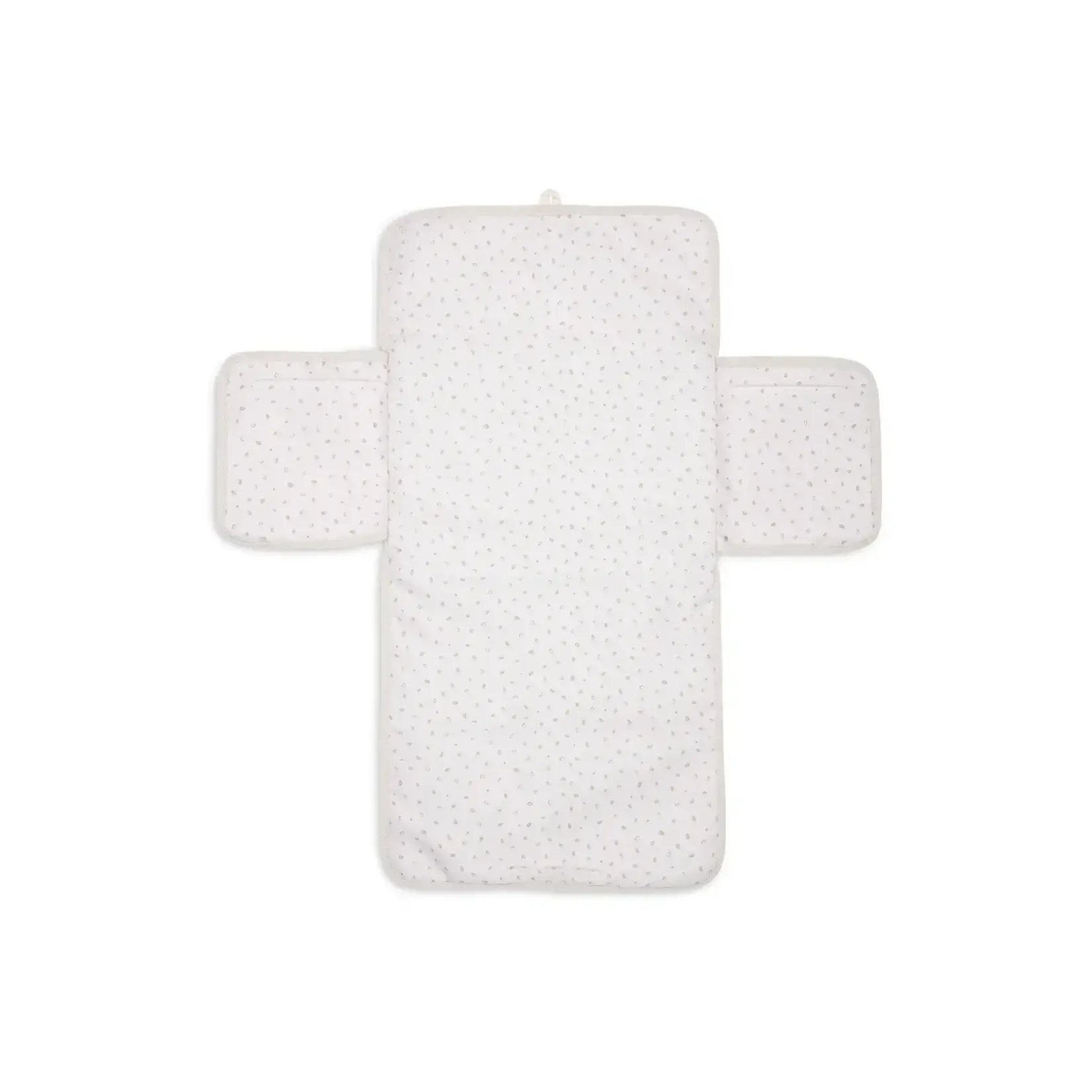 Jollein Jollein - Verschoningsmat met Opbergvakken Cloudy Rib - Oatmeal