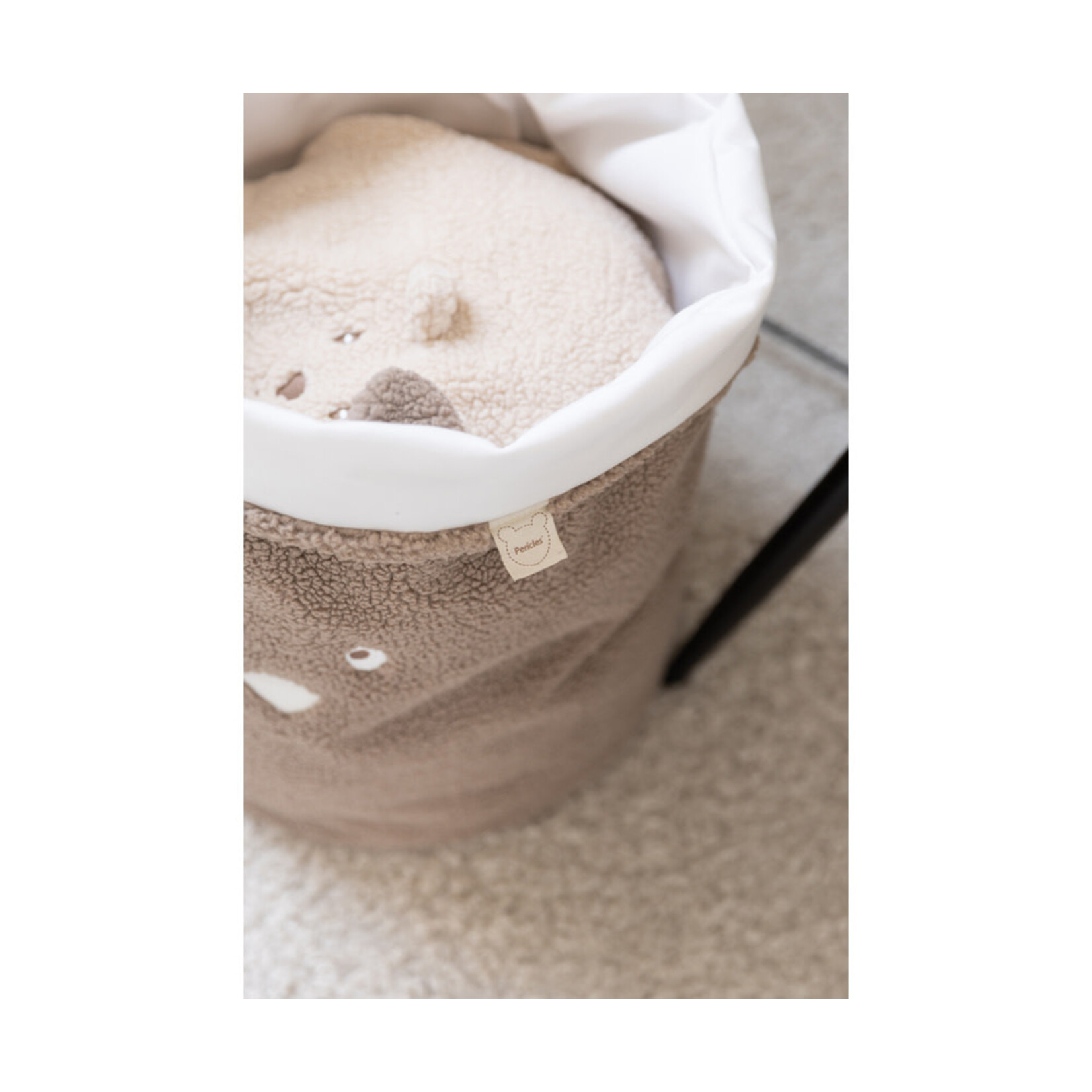 Pericles Pericles - Storage Bag Large Bear Chocolate