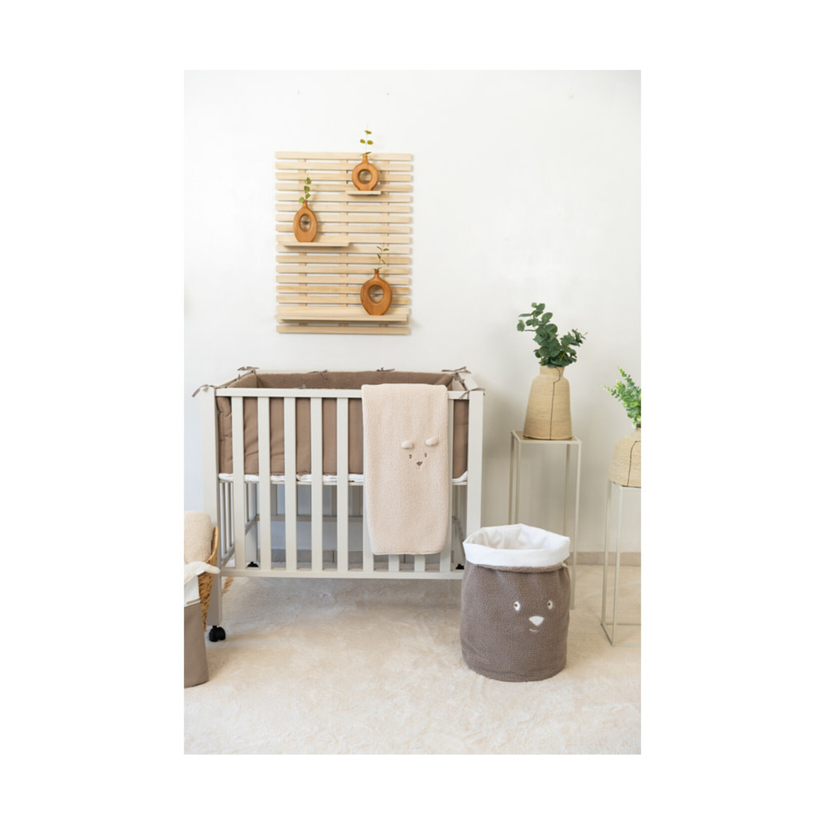 Pericles Pericles - Storage Bag Large Bear Chocolate