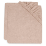 Jollein Jollein - Aankleedkussenhoes Badstof 50x70cm Wild Rose (2pack)