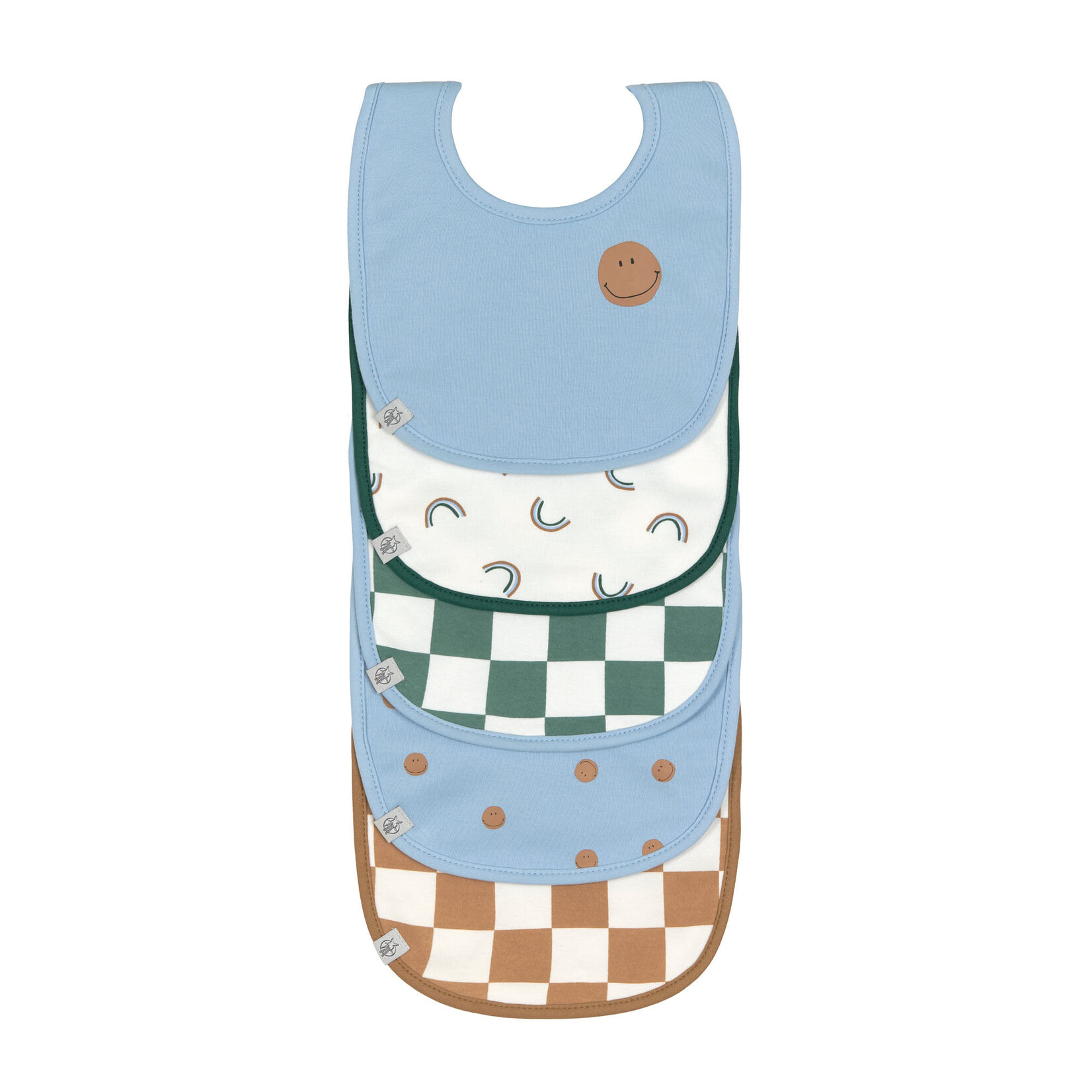 Lassig Lassig - Value Pack Bib 5 pcs Happy Rascals Smile