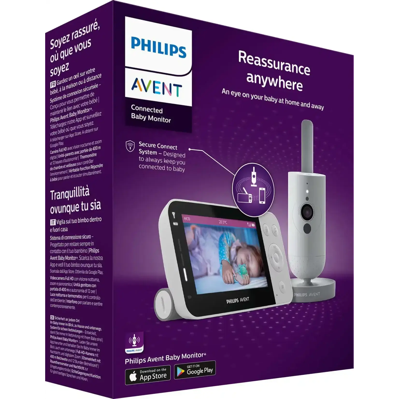 Philips-Avent Philips-Avent - Videofoon Ouder + Wifi