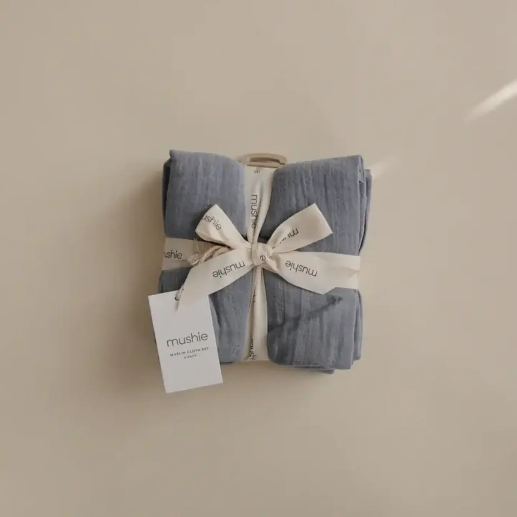 Mushie Mushie - Muslin Cloth 3-Pack -  Tradewinds