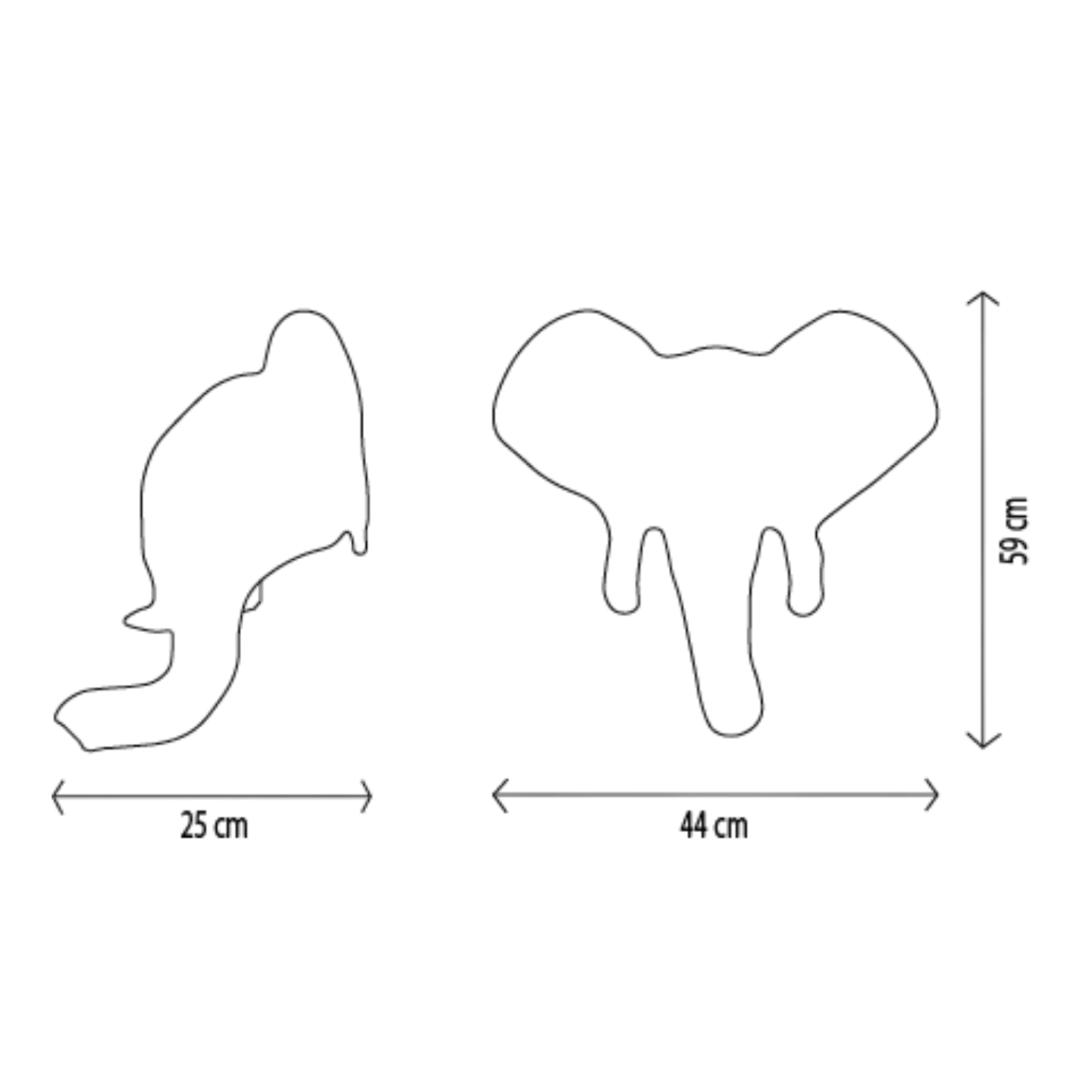Wild & Soft Wild & Soft - Kop olifant George
