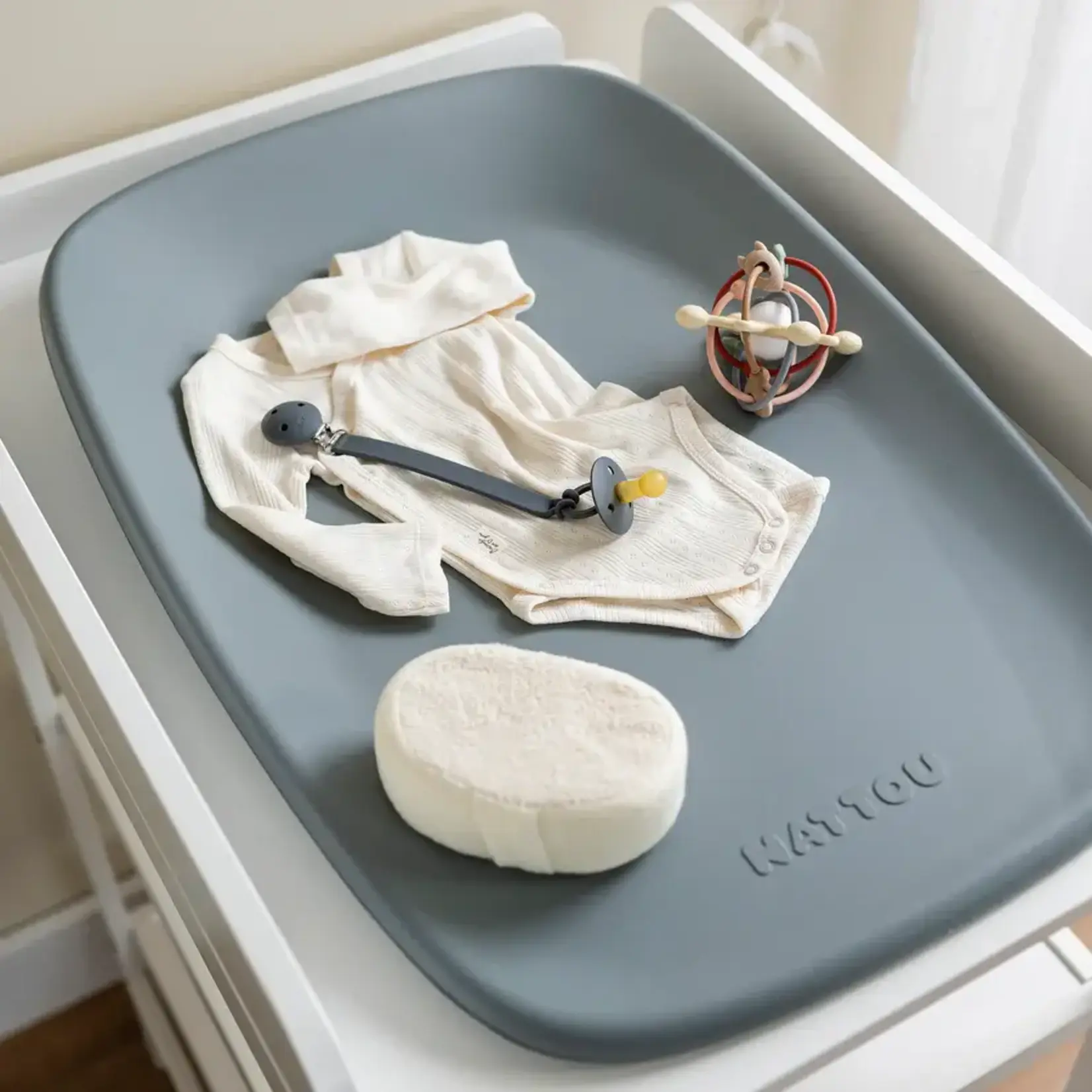 Nattou Nattou - SOFTY - Waskussen Grijs