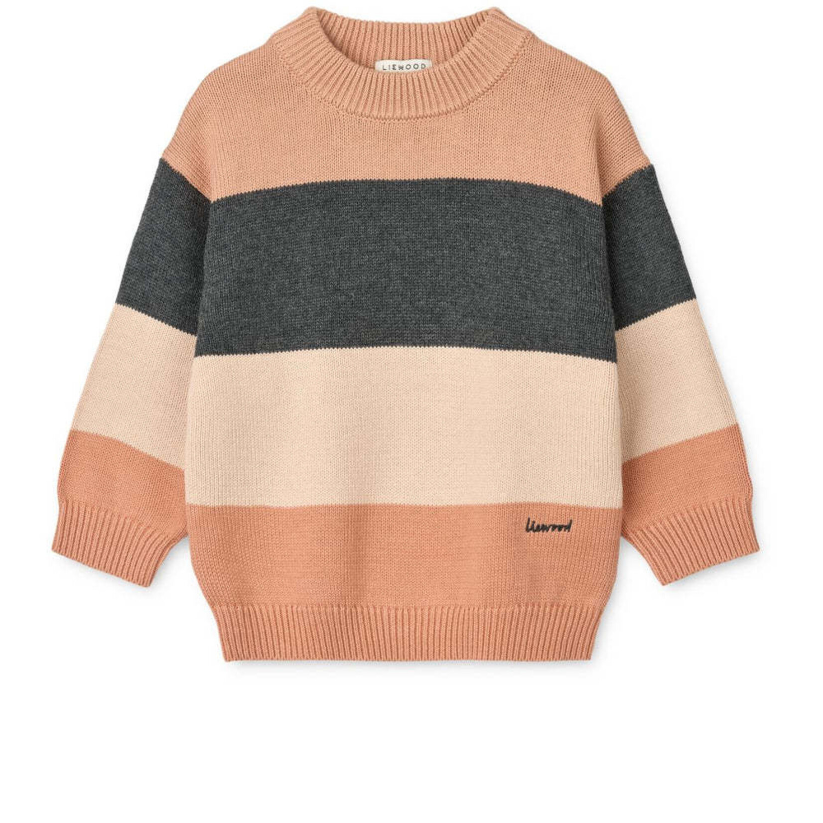 Liewood Liewood - Orlane Striped Knit Jumper - Pale Tuscany multi mix