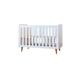 Pericles Pericles - BABY BED 140x70cm BOHO WHITE OMVORMBAAR TOT ZITBANK