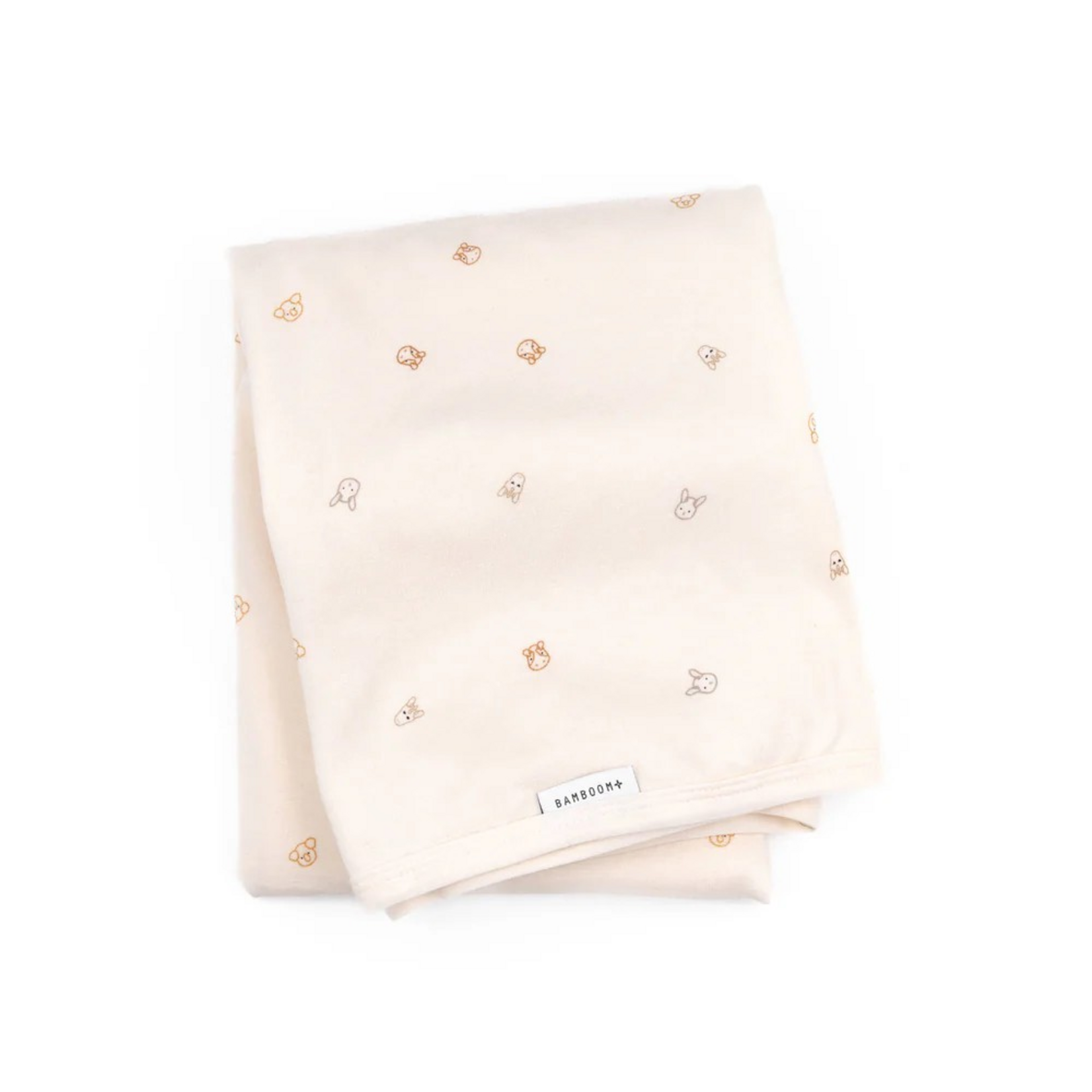 Bamboom Bamboom - Deken jersey - TOG 1 - 75X100 - Pure Line Animal friends