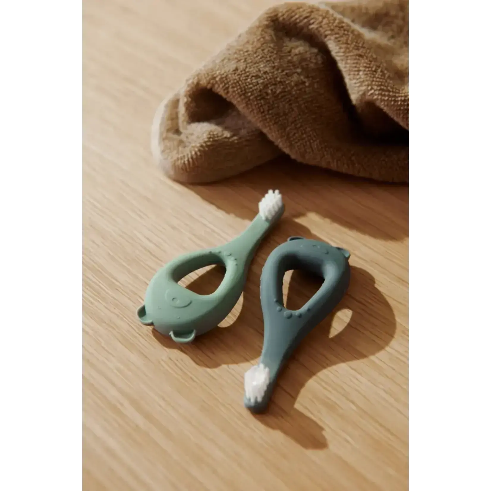 Liewood Liewood - Janelle Bear Toothbrush 2-Pack Peppermint