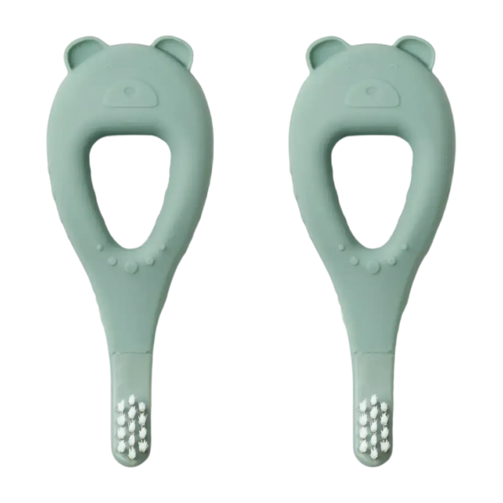 Liewood Liewood - Janelle Bear Toothbrush 2-Pack Peppermint