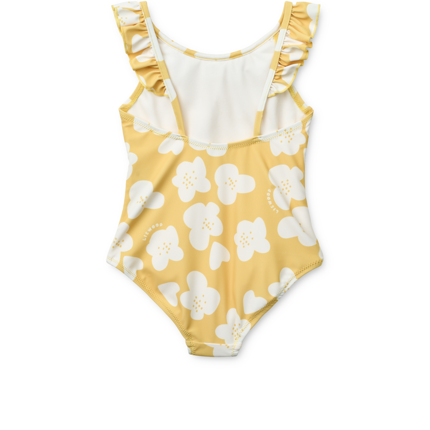 Liewood Liewood - Kallie Swimsuit Flower / Lemon yellow