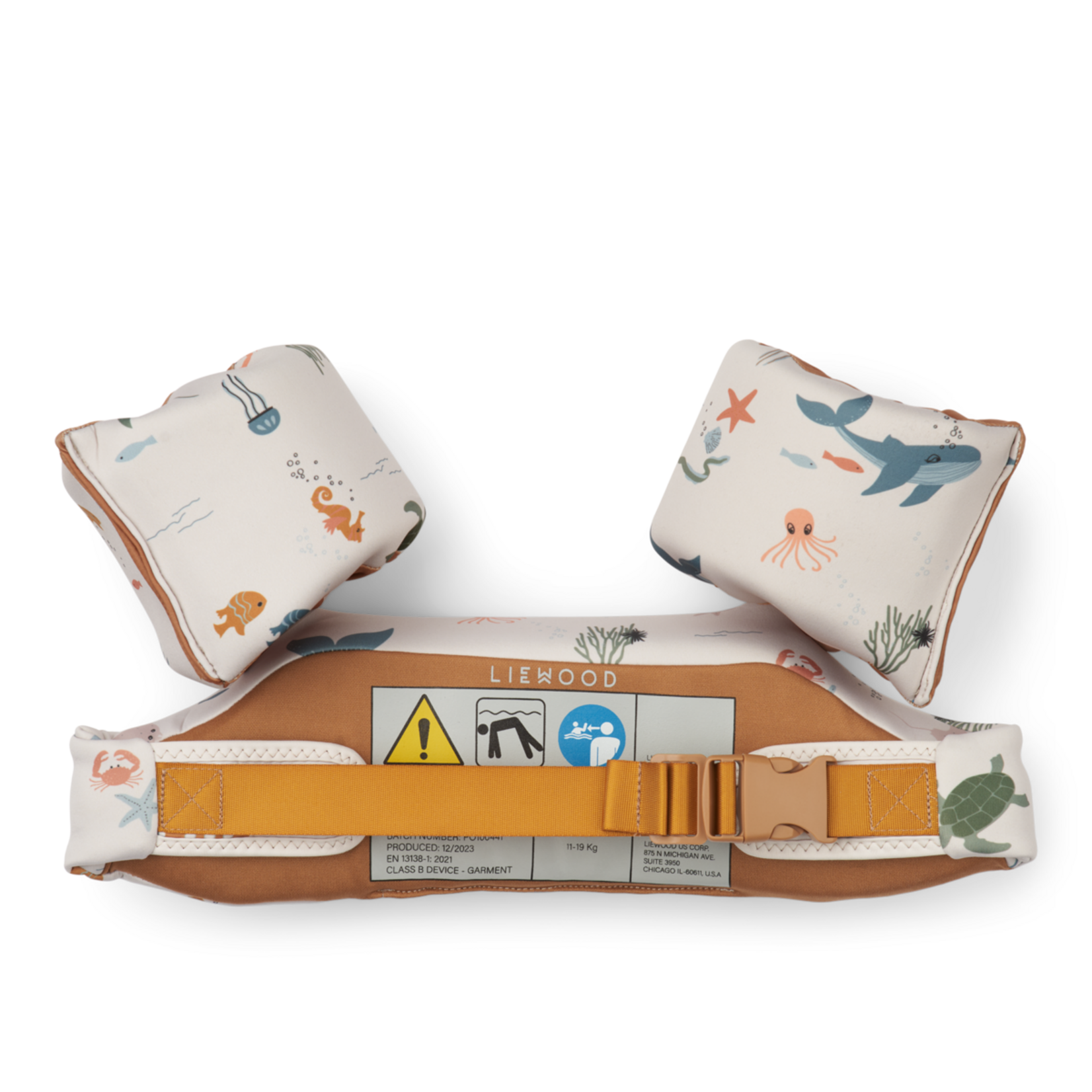 Liewood Liewood - Darko Printed Swim Belt Sea creature / Sandy (11-19 kg)