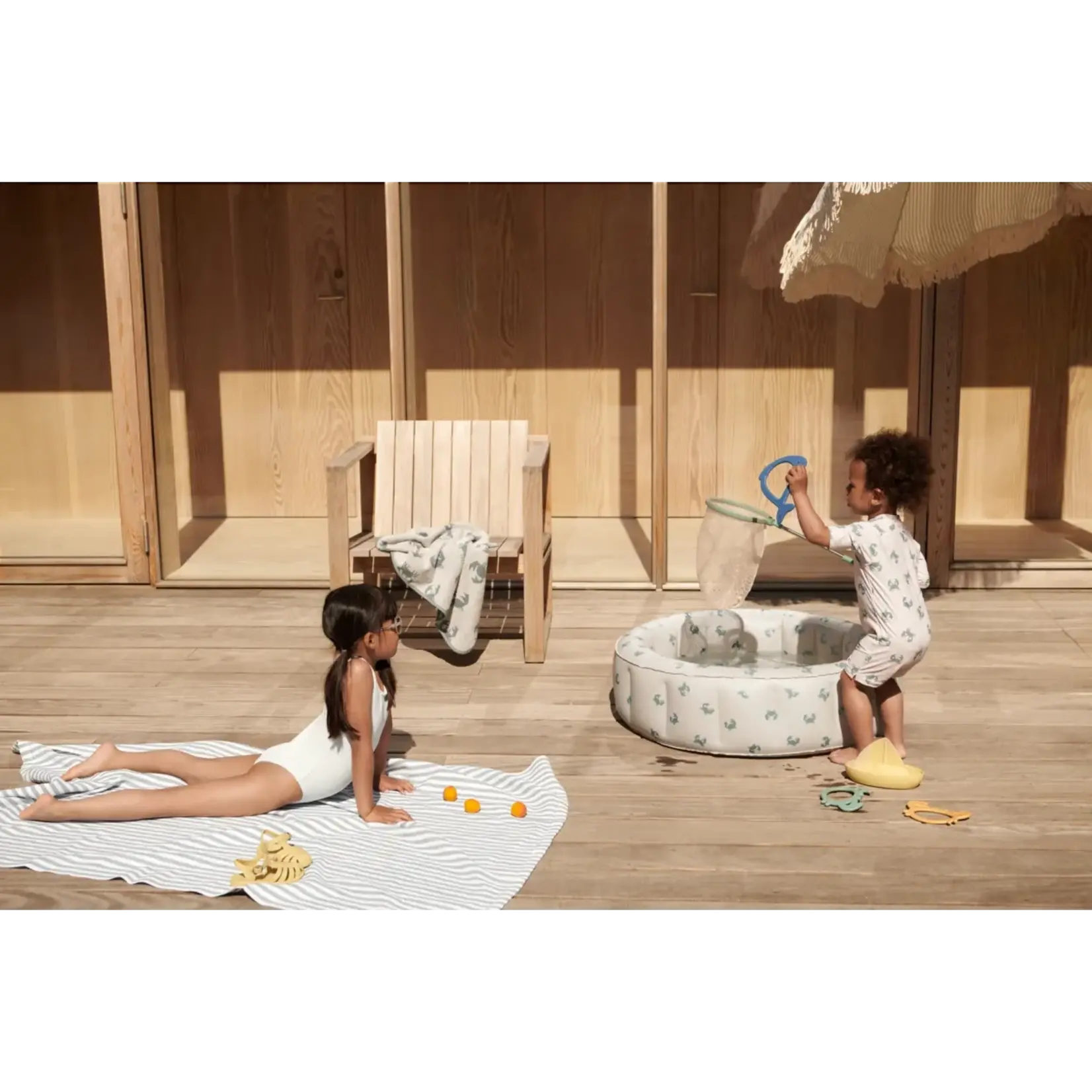 Liewood Liewood - Kornelia Printed Pool Small Pufferfish / Sandy