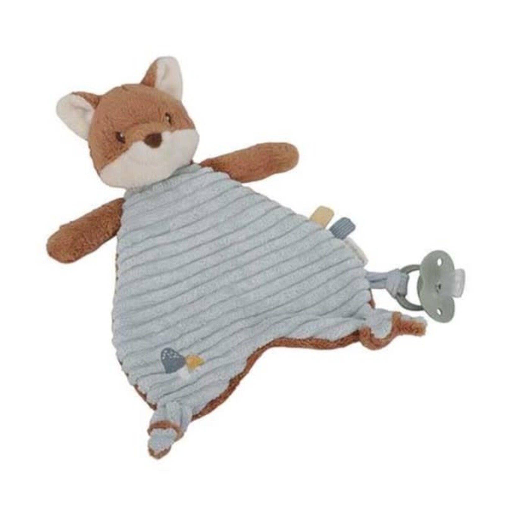 Little Dutch Toys - Knuffeldoekje Vos - Forest Friends GRS (corduroy)