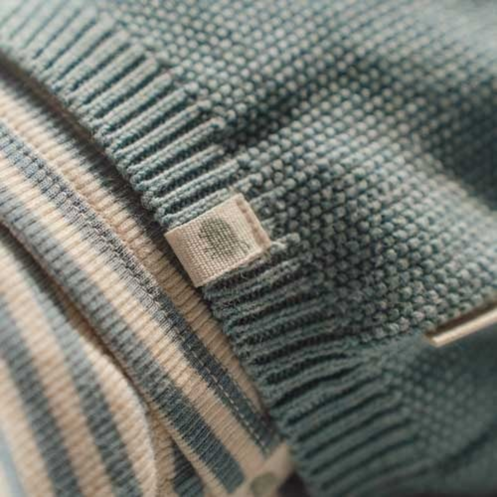 Little Dutch Little Dutch -  Gebreid Vestje Forest Friends Blue