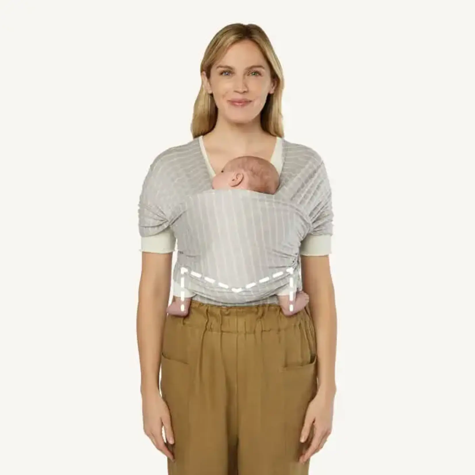 Ergobaby Ergobaby - Aura Wrap - Grey Stripes