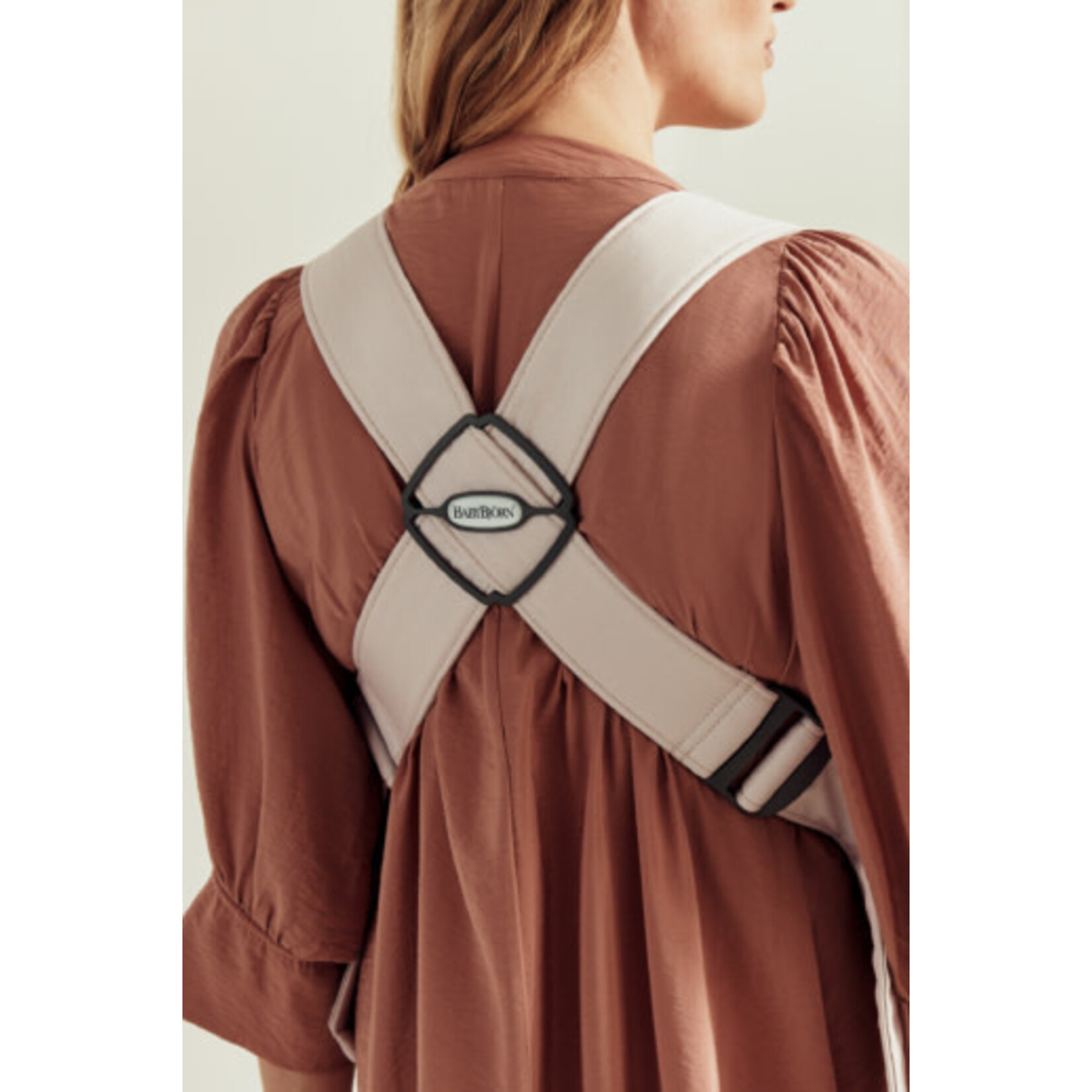 Babybjorn BabyBjorn - Draagzak Mini 3D Jersey Lichtbeige