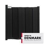 Babydan Babydan - Alma Deurhekje Zwart (55cm - 89cm)