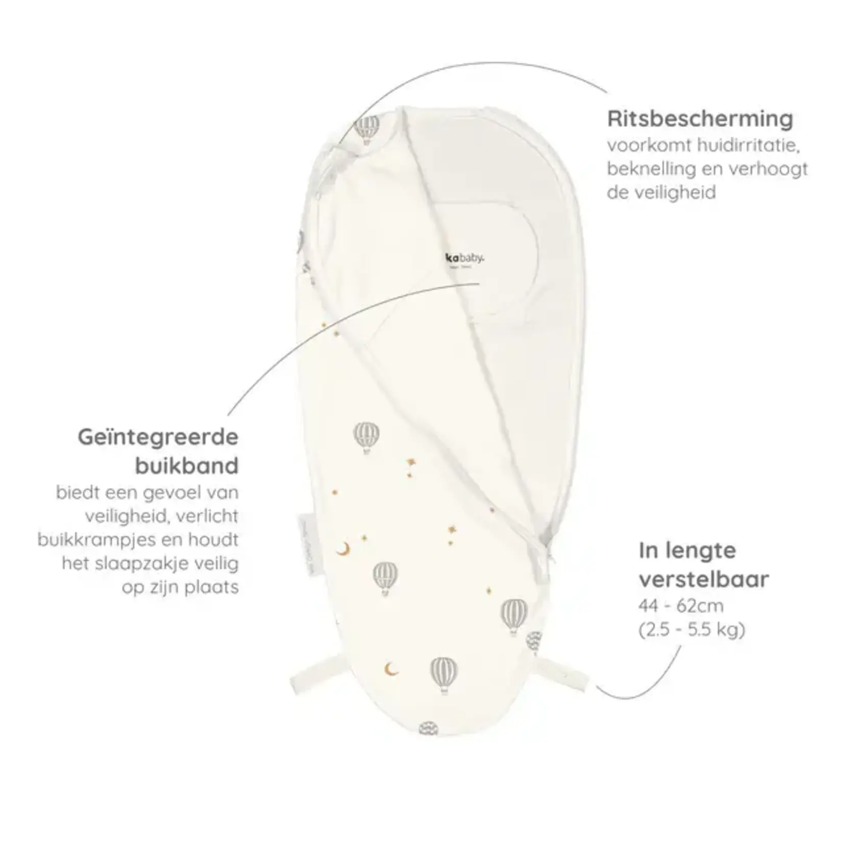 Puckababy Puckababy - The Original - Piep - 0/3 M - Cotton - Balloons