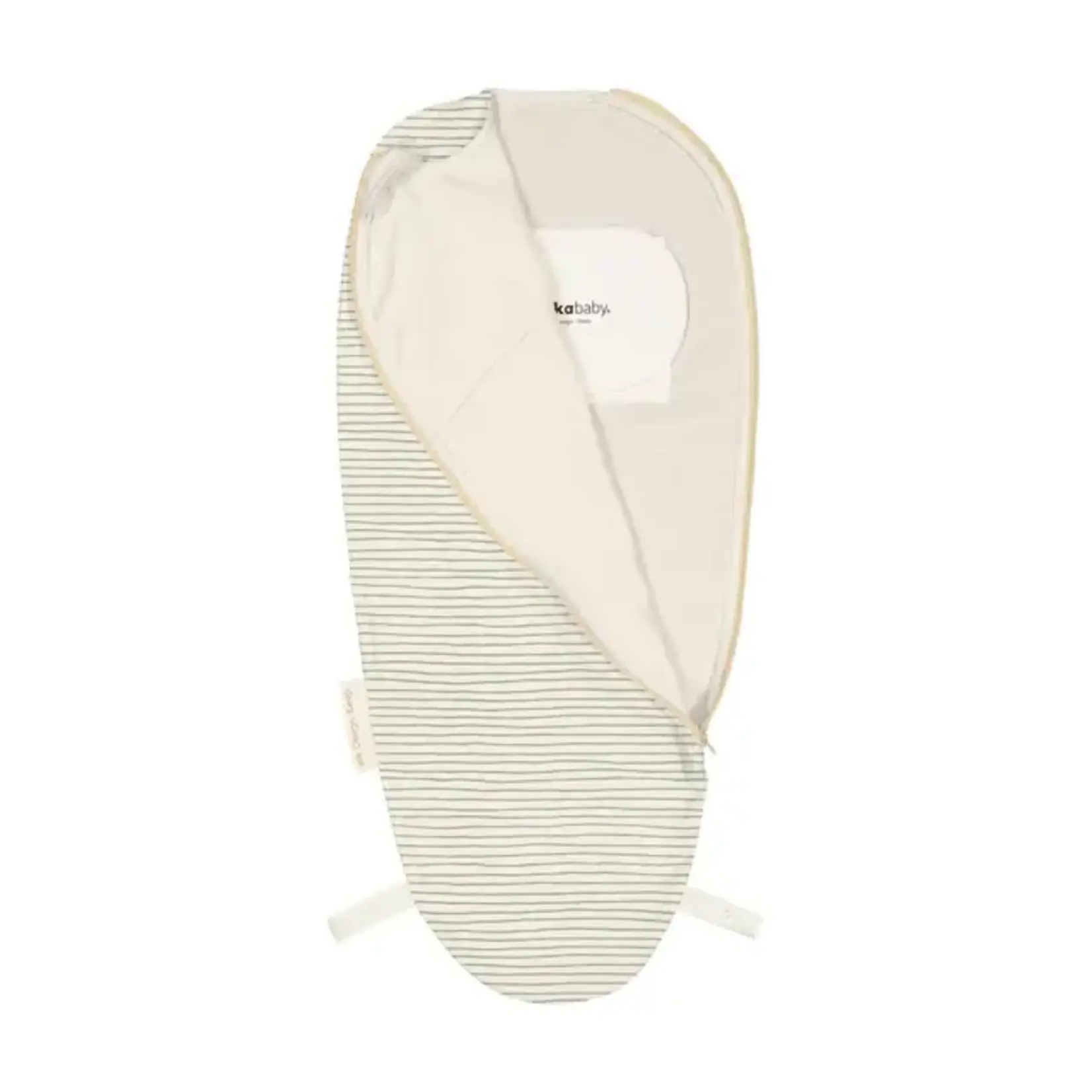 Puckababy Puckababy - The Original - Piep - 0/3 M - Cotton - Green Stripes