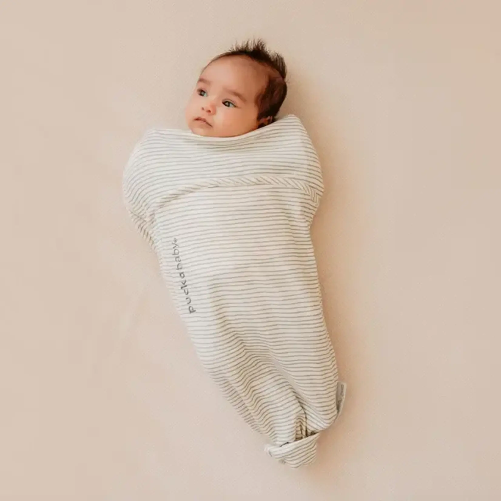 Puckababy Puckababy - The Original - Piep - 0/3 M - Cotton - Green Stripes