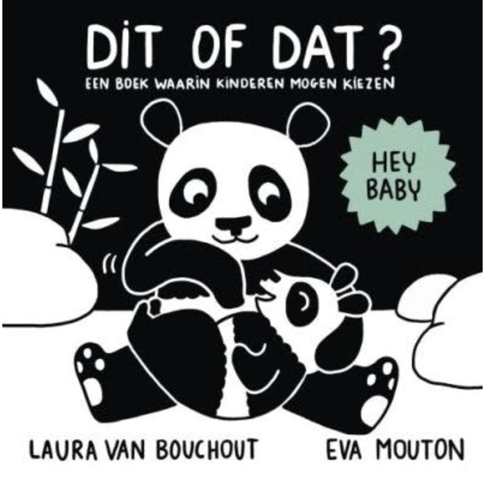Eva Mouton Eva Mouton/Laura Van Bouchout - Boek Hey Baby, Dit of dat?