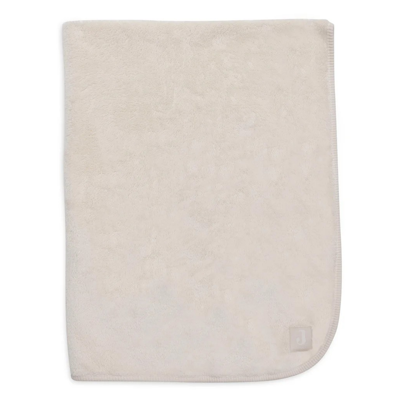 Jollein Jollein - Deken Wieg 75x100cm Reversible Basic Sherpa/Jersey - Oatmeal
