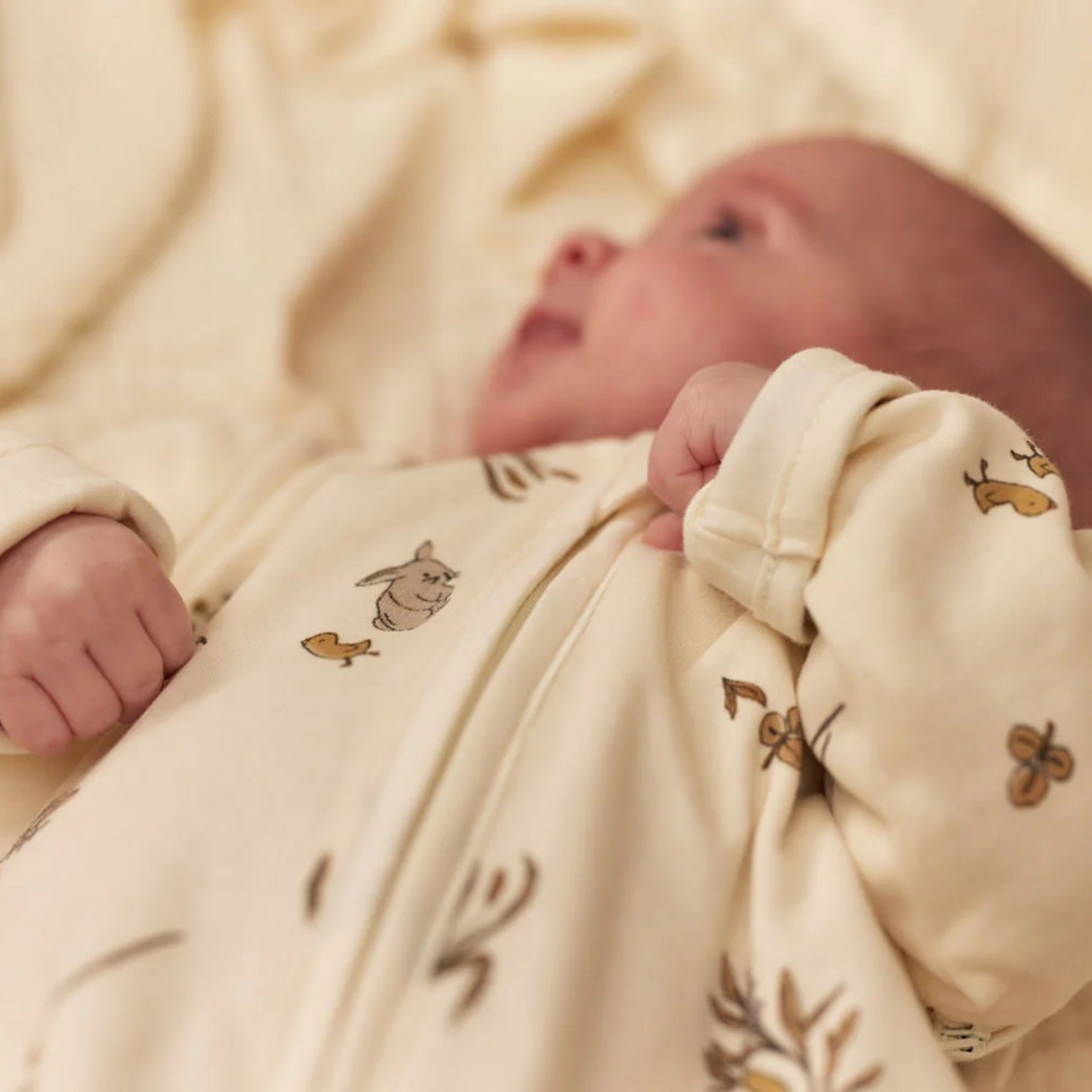 Jollein Jollein - Slaapzak met Afritsbare Mouw Jersey Rond 70cm - Riverside