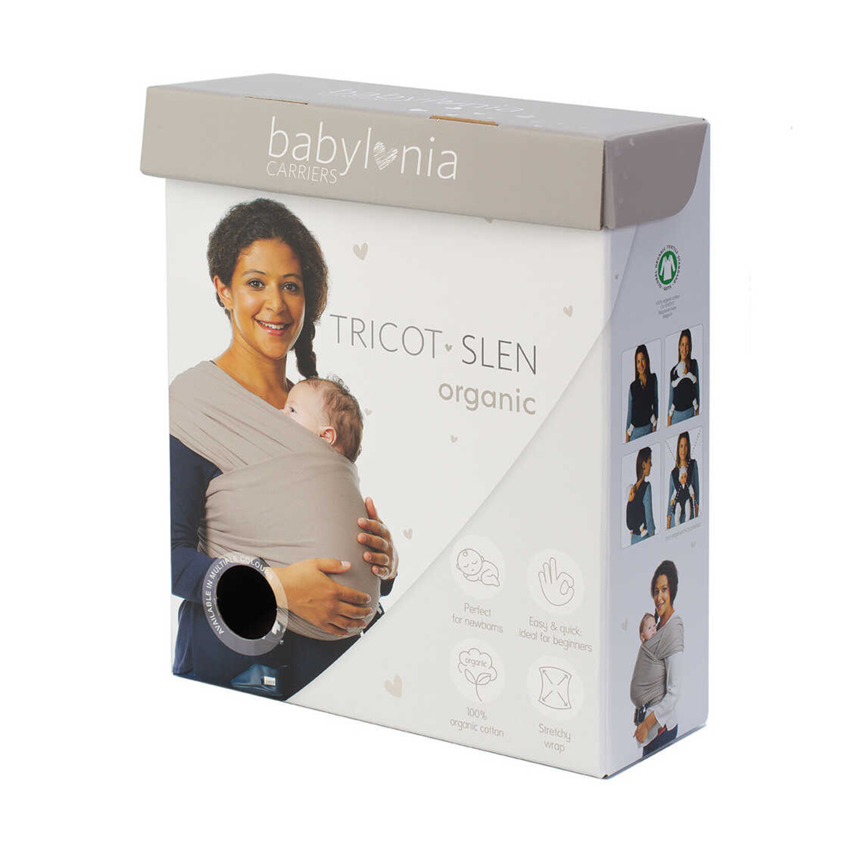 Babylonia baby carriers Babylonia baby carriers - Tricot-slen bamboo - Warm sand