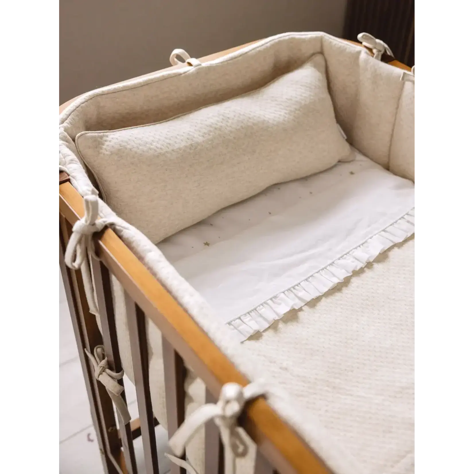 Poetree Kids Poetree Kids - Ledikant deken 100x135cm - Étoile Sand Collectie