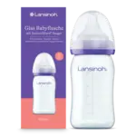 Lansinoh Lansinoh - Glazen drinkfles & NaturalWave® Speen 160ml