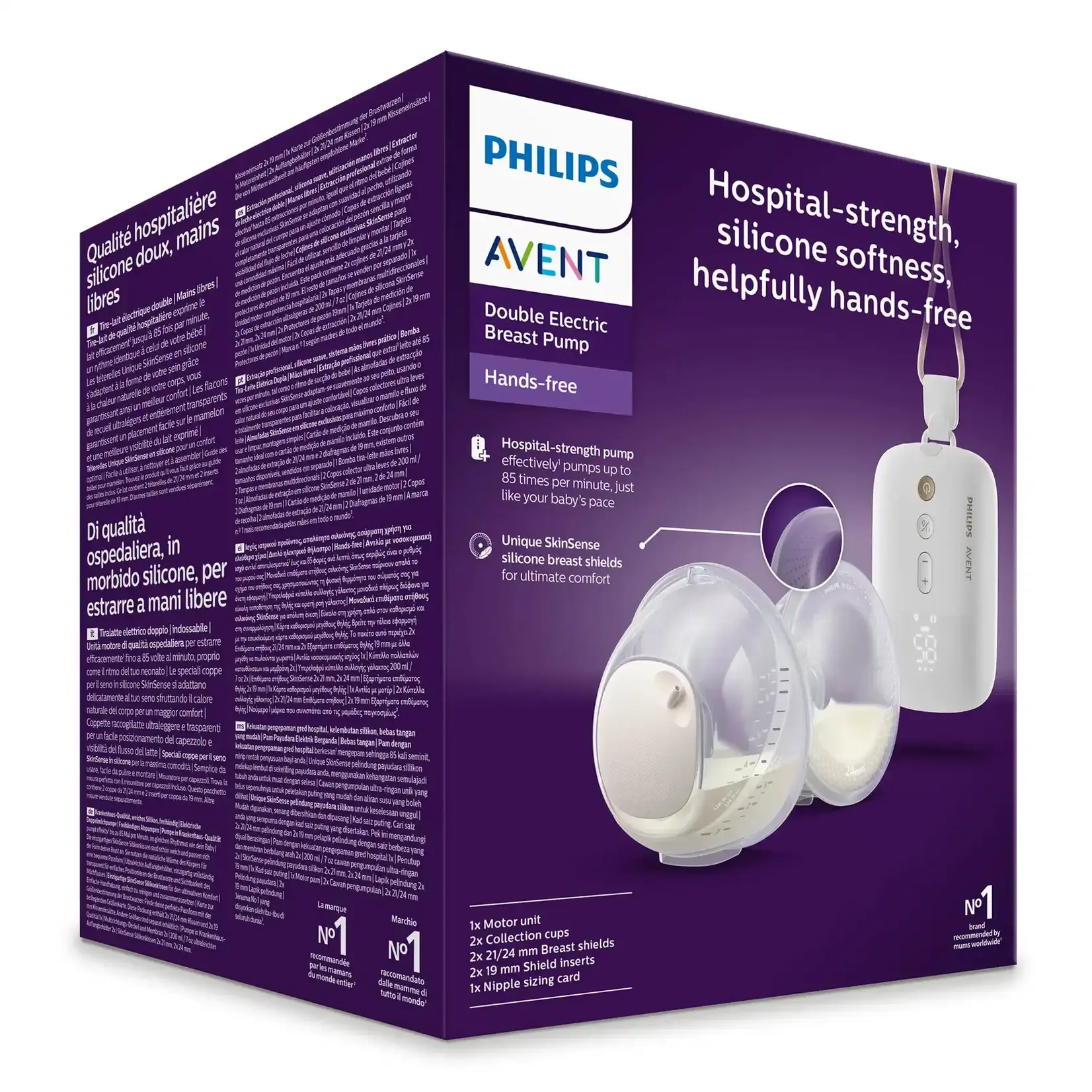 Philips-Avent Philips-Avent - Borstkolf Handsfree dubbel