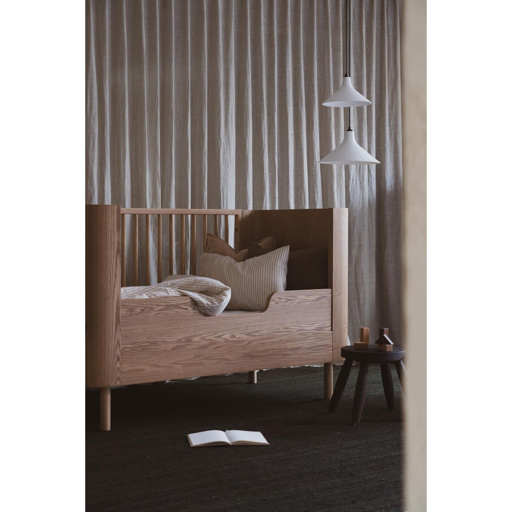 Quax Quax - Yume - Bed 140*70 - Natural Ash SHOWMODEL incl uitvalbeschermer