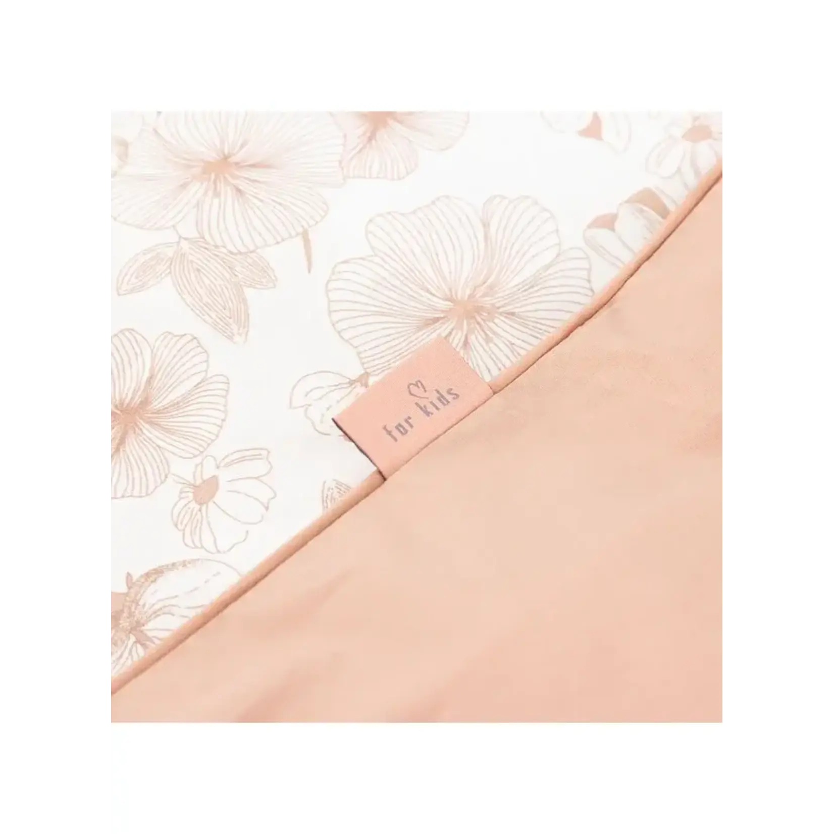 Witlof for Kids Witlof for Kids - Tuck-Inn Dekbedovertrek 1-Persoons 140X200Cm Flower Powder