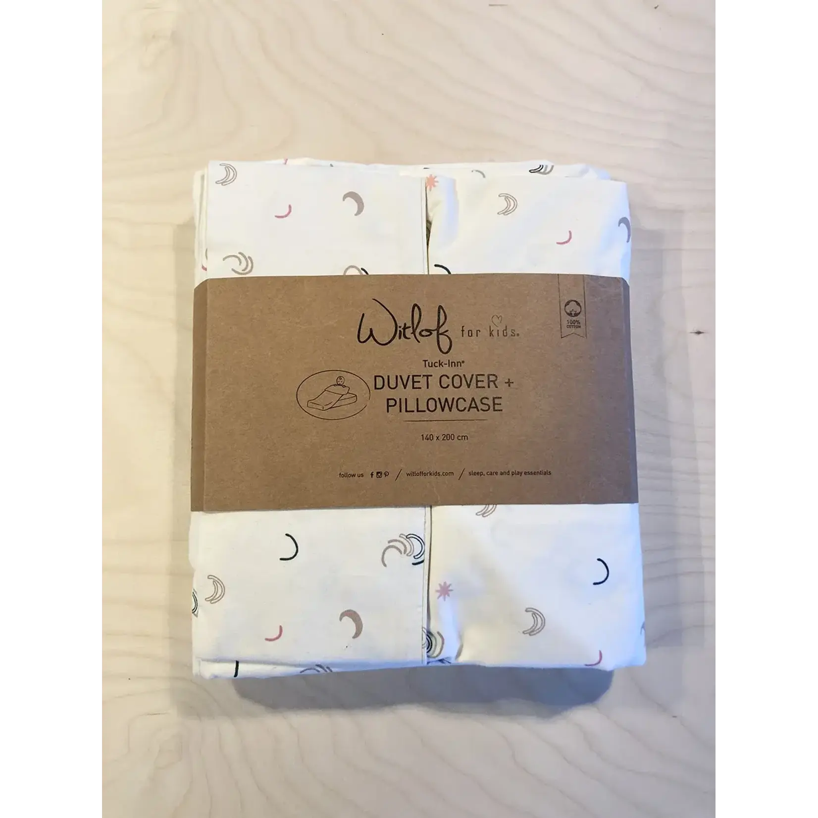 Witlof for Kids Witlof for Kids - Tuck-Inn Dekbedovertrek 1-Persoons 140X200Cm Magical Days