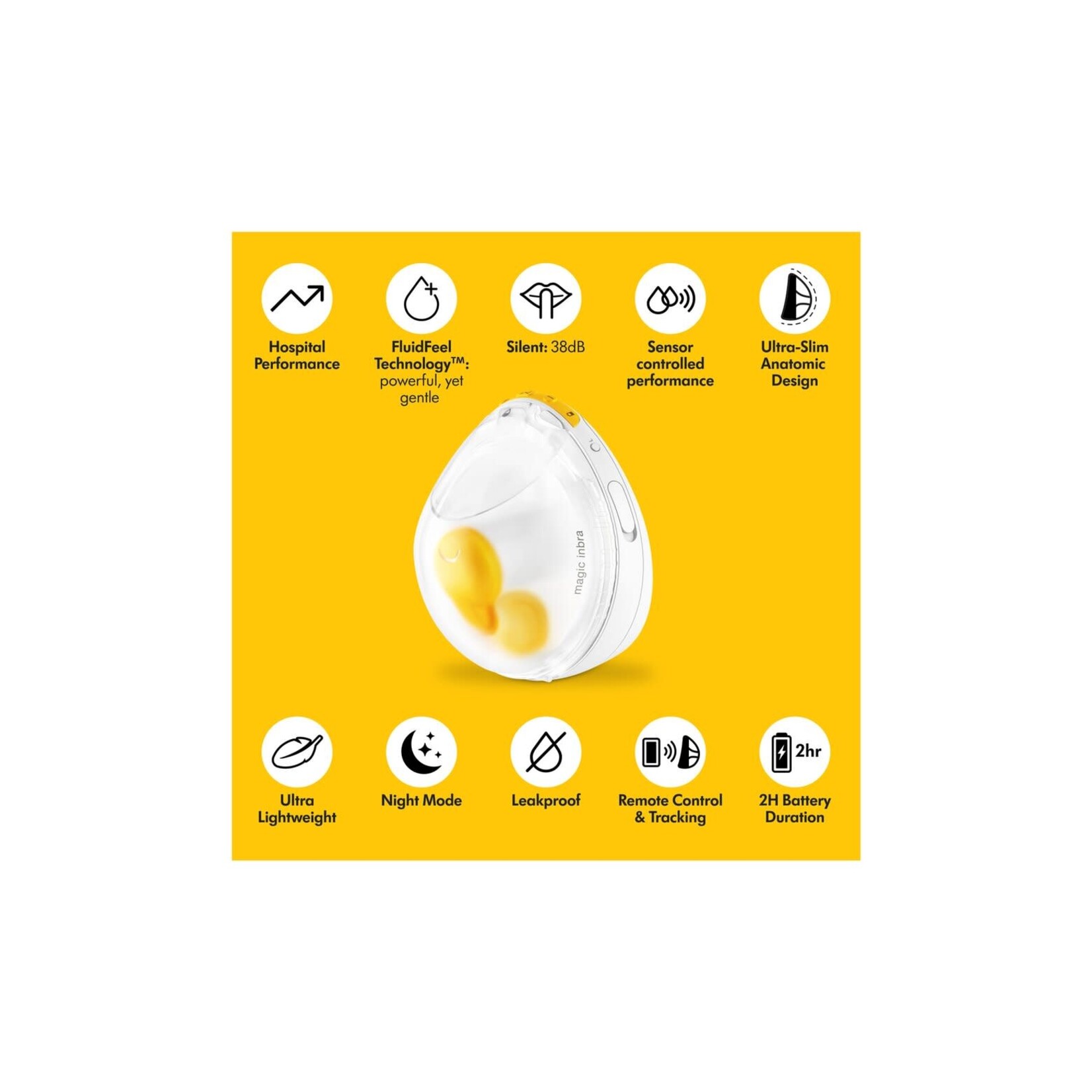 Medela Medela - Magic InBra dubbelzijdig elektrisch