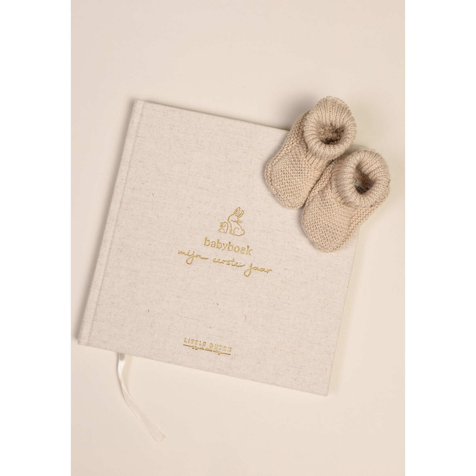 Little Dutch - Babyboek 'Mijn eerste jaar' Baby Bunny FSC