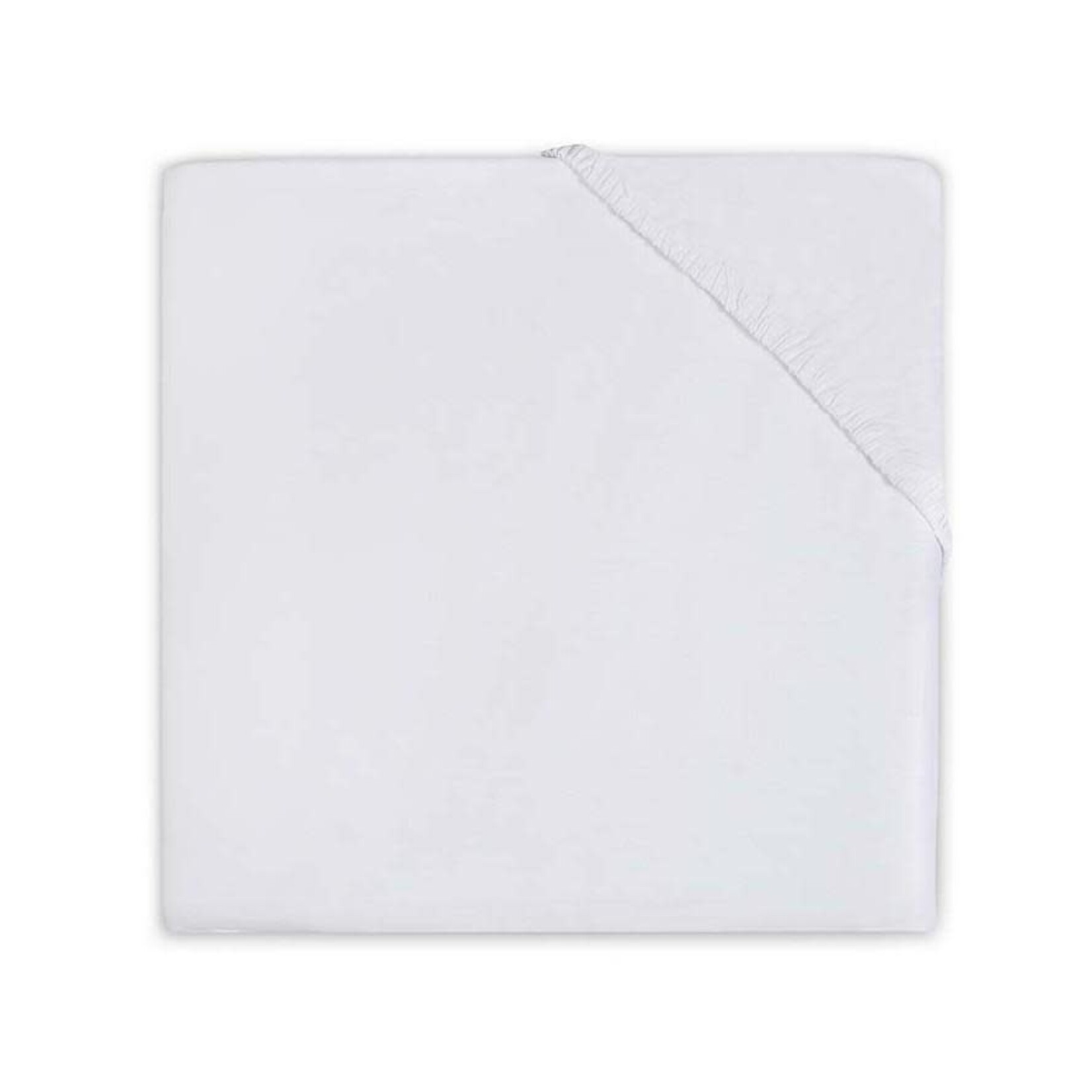 Jollein Jollein - Hoeslaken jersey wit