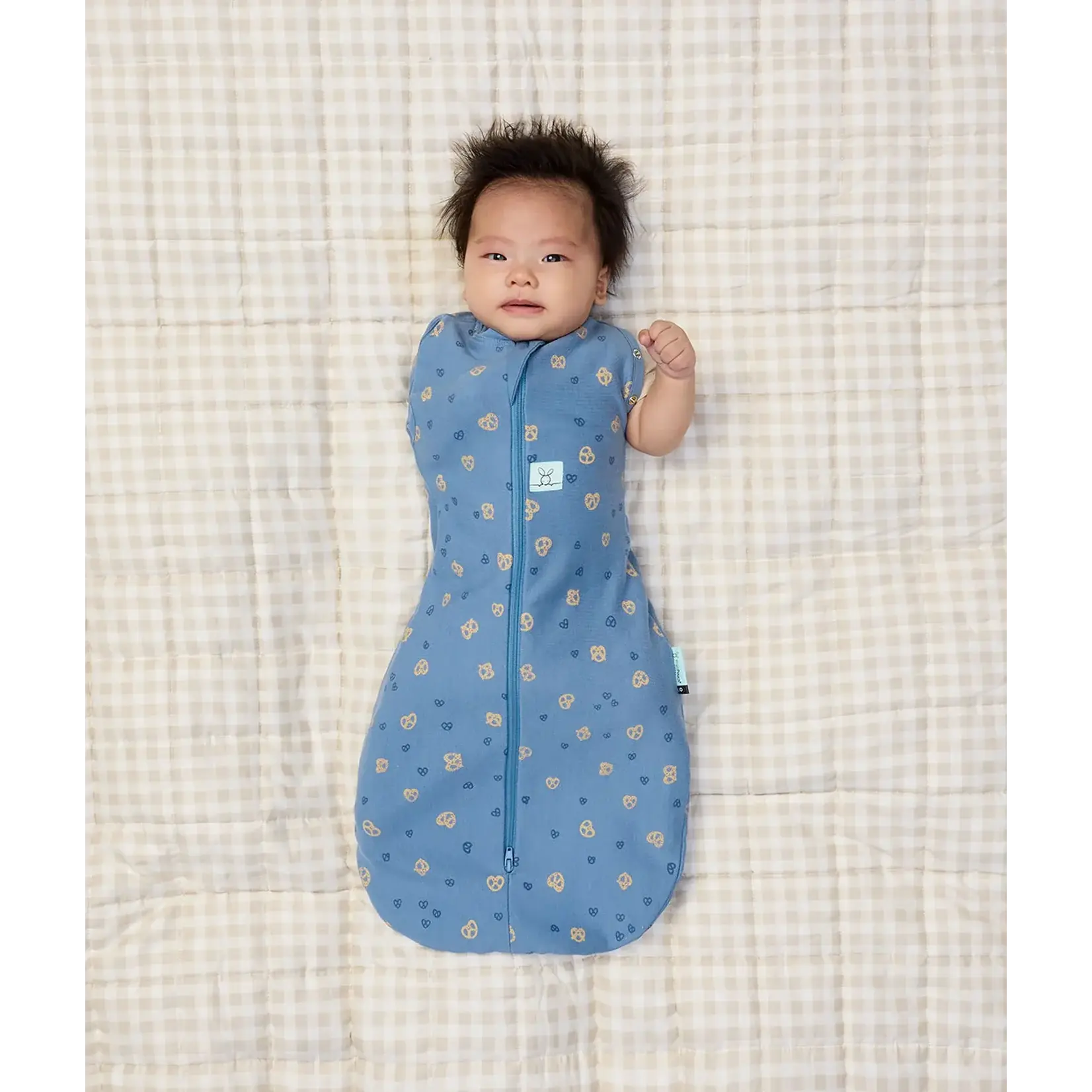 Ergopouch ErgoPouch - ErgoCocoon inbaker slaapzak - Petite Pretzel 0,2 TOG - 0-3m