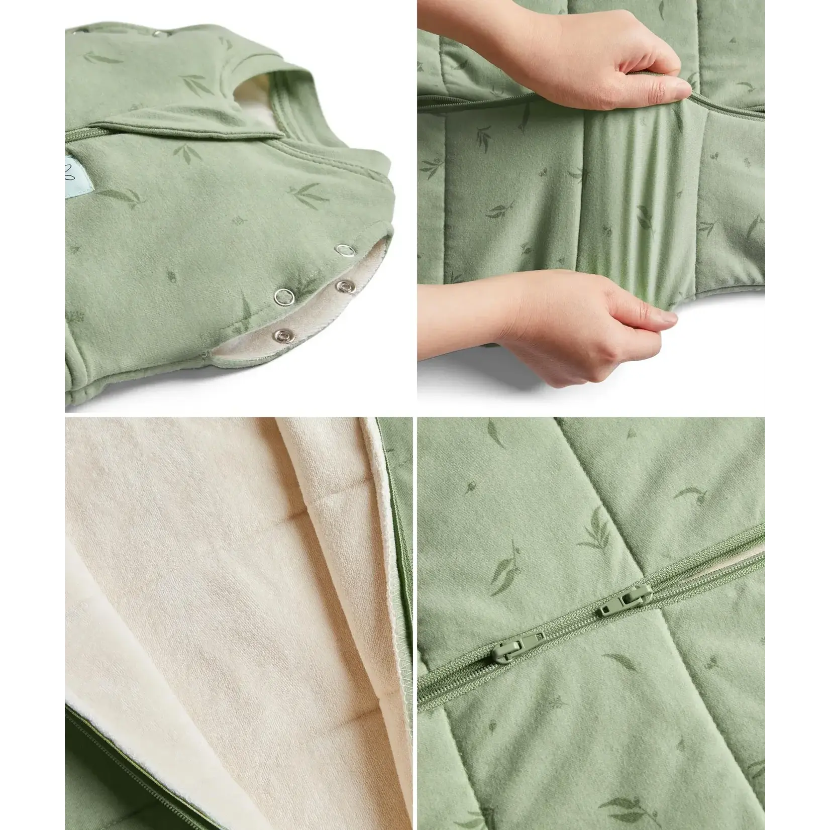 Ergopouch ErgoPouch - ErgoCocoon inbaker slaapzak - Petite Pretzel 0,2 TOG - 0-3m