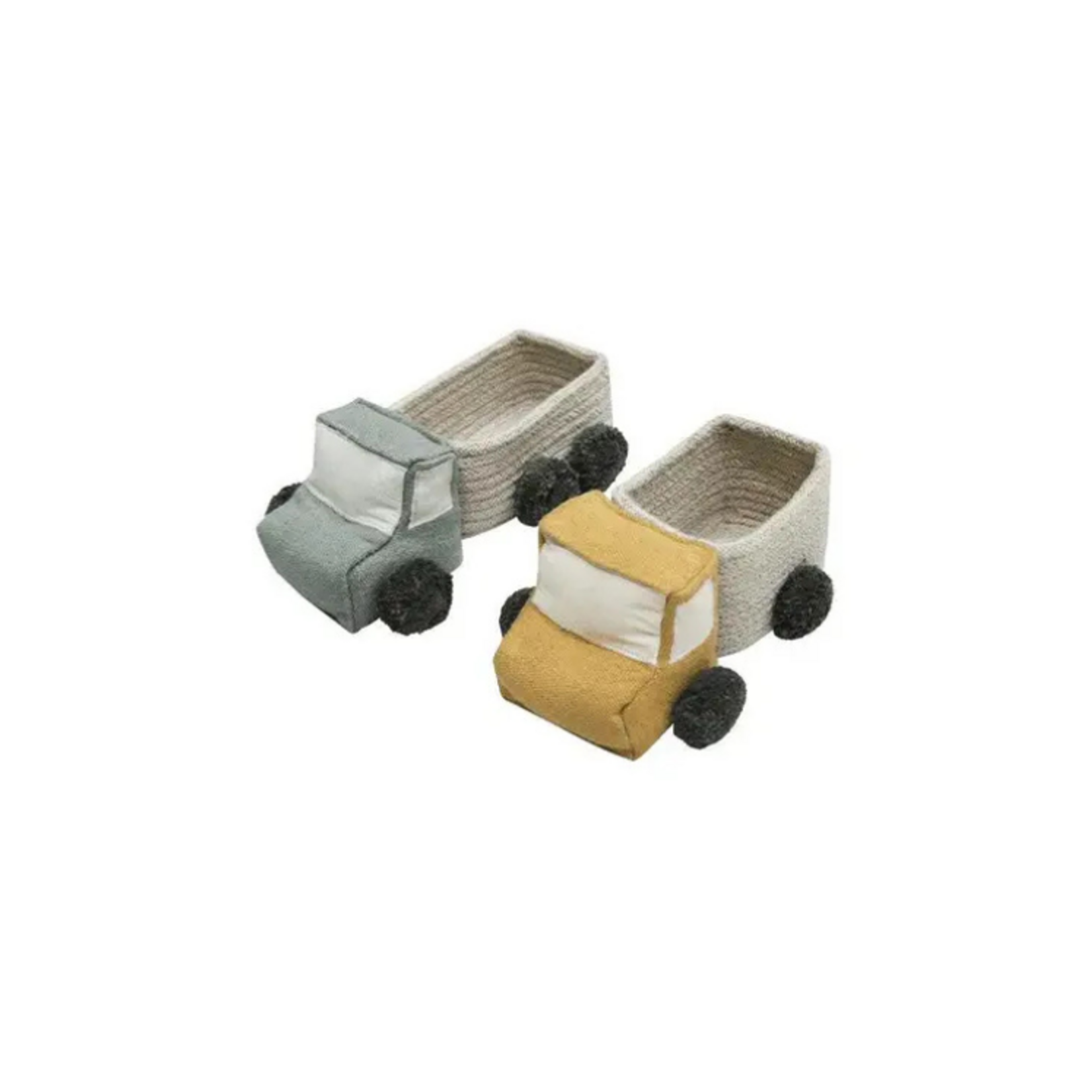 Lorena Canals Lorena Canals - Set of Mini Baskets Truck 8 x 24 x 14