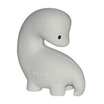 Tikiri Tikiri - MIJN EERSTE DINO - BRACHI 8,2 cm, in natuurlijk rubber, met belletje 0+