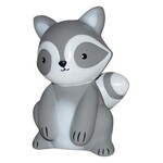 Tikiri Tikiri - MIJN EERSTE BOSDIERTJE - WASBEER, in natuurlijk rubber, met belletje 0+