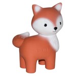 Tikiri Tikiri - MIJN EERSTE BOSDIERTJE - VOS, in natuurlijk rubber, met belletje 0+