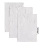 Baby's Only Baby's Only -Washandje Tender wit - 3-pack