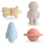Mushie Mushie - Mold Free Bath Play Set 4-Pack Space