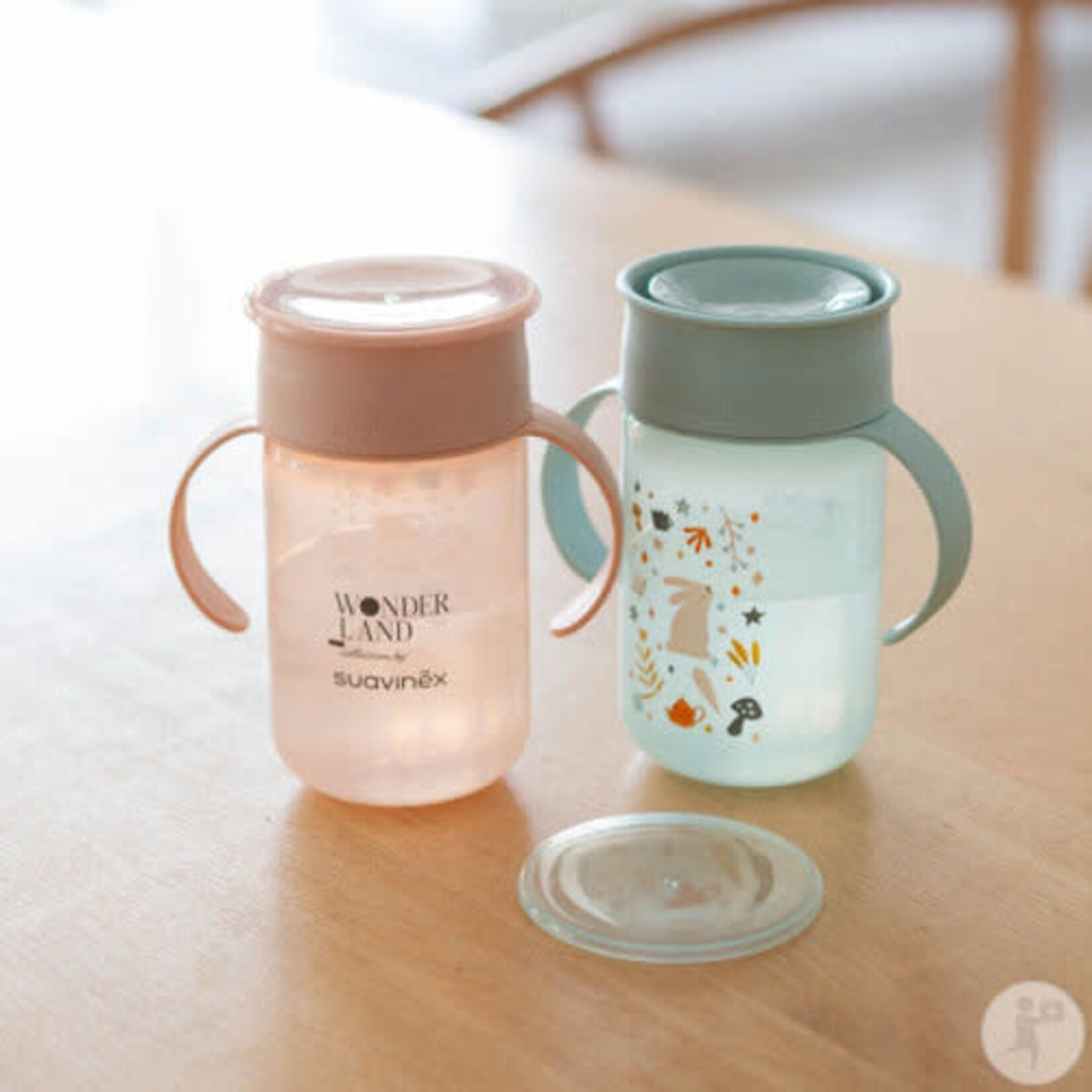 Suavinex Suavinex - Wonderland - Leerbeker 360° +12M 340Ml - Roze