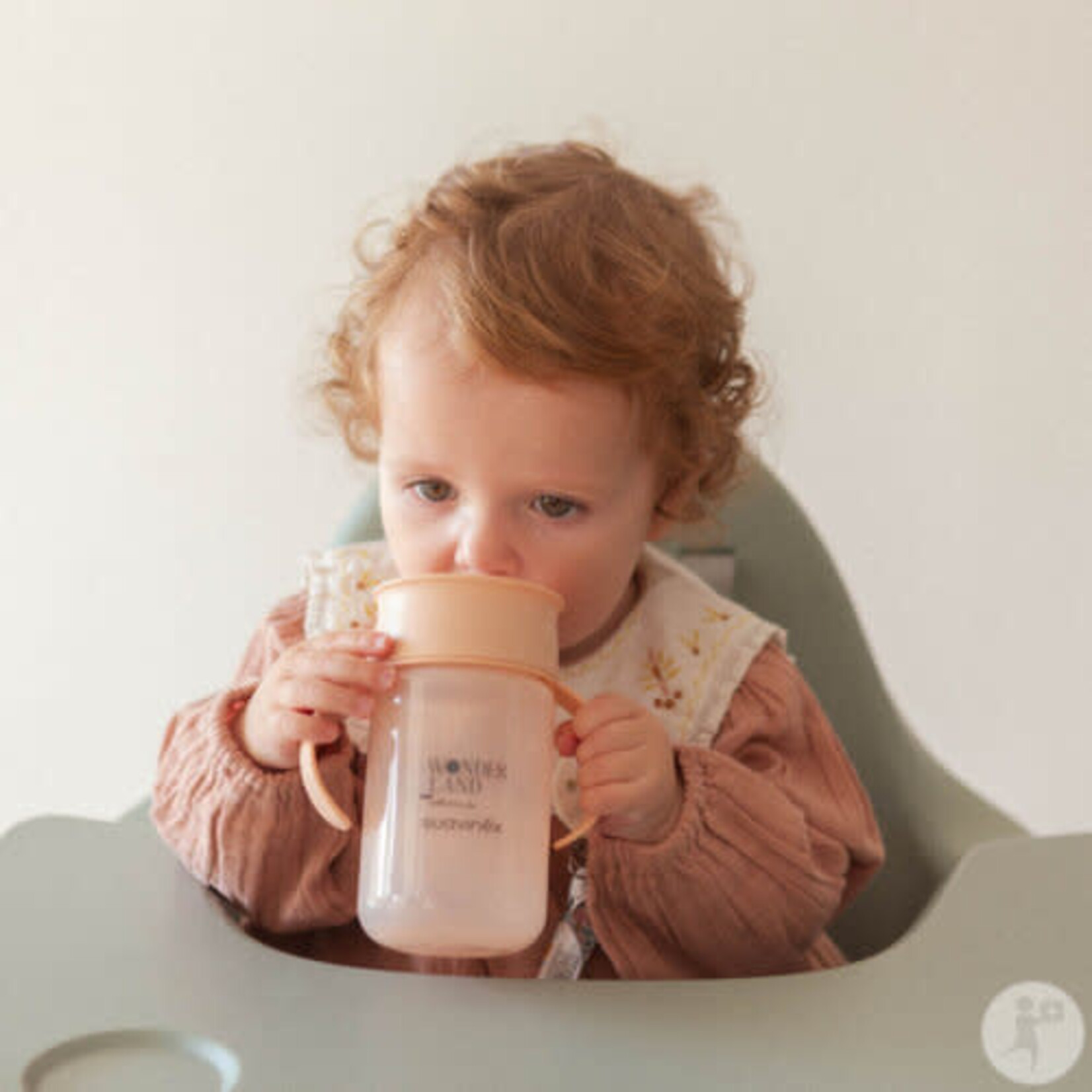 Suavinex Suavinex - Wonderland - Leerbeker 360° +12M 340Ml - Roze