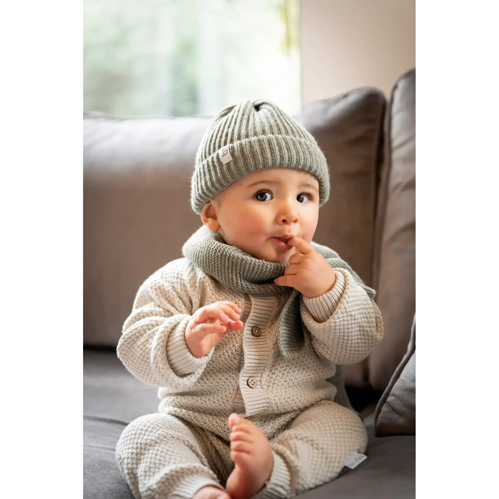 Baby's Only Baby's Only - Mutsje Cool ecru - 3-36 mnd