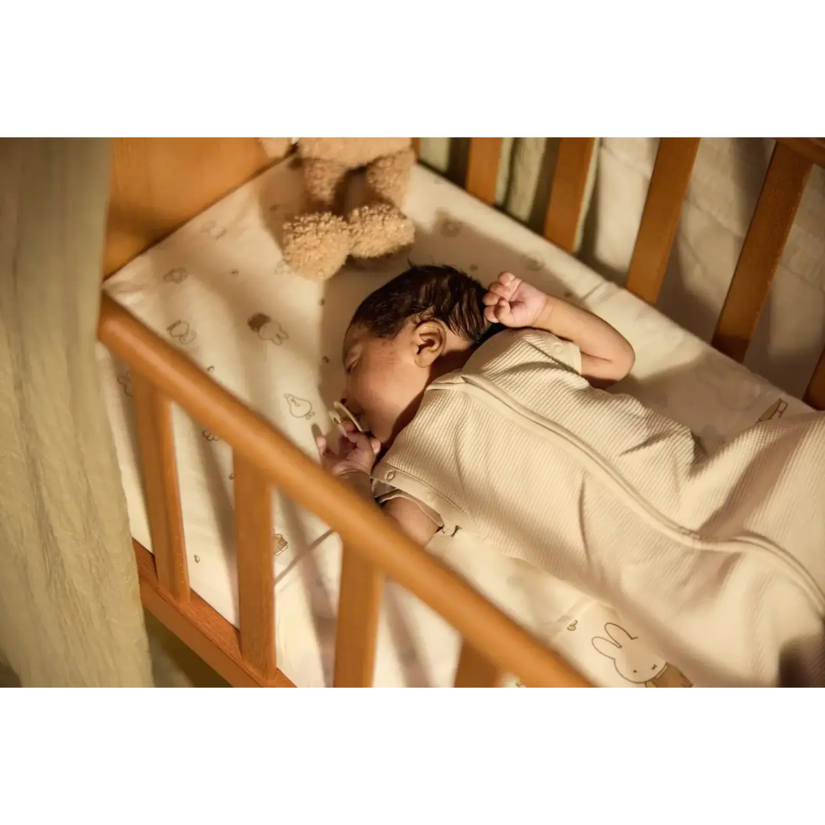 Jollein Jollein - Slaapzak Newborn Cocoon 0-3 maanden Little Waffle - Sand